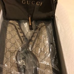 Gucci Authentic Men's GG Supreme Sneakers.